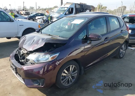 2015 Honda Fit Ex/Ex-L from USA, damaged, VIN 3HGGK5H89FM734238